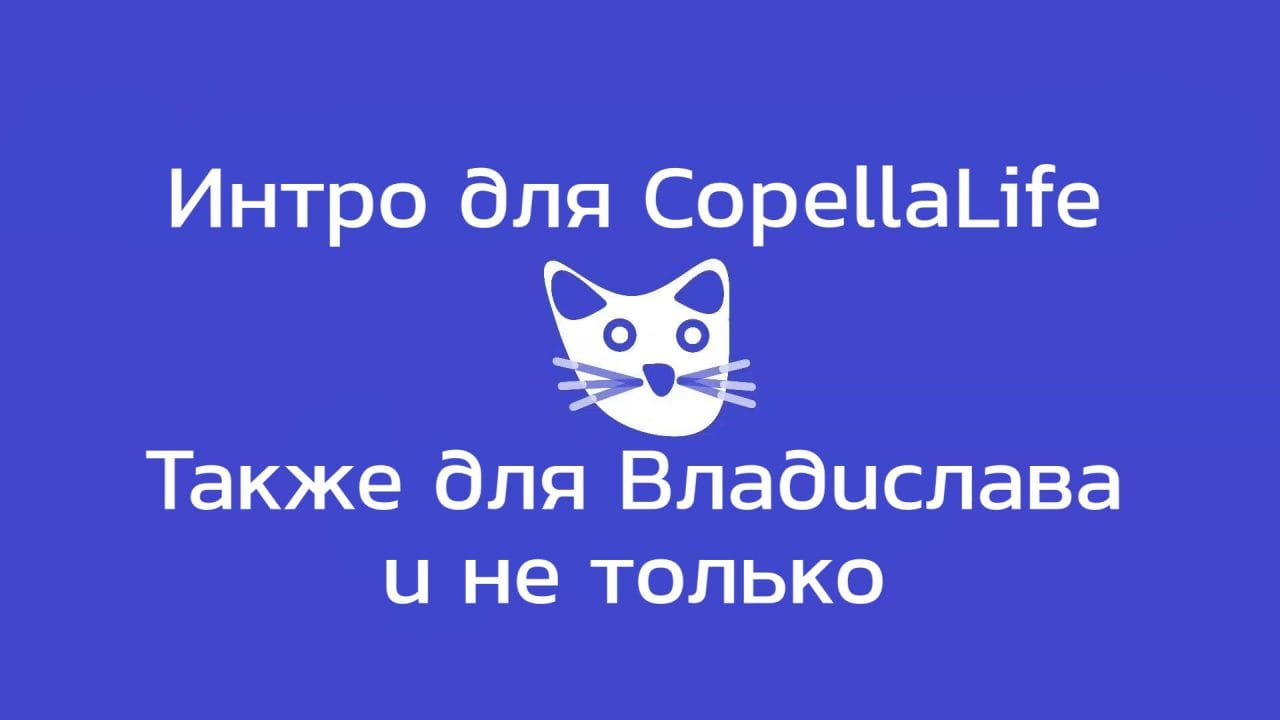 Интро Cat Life 20 декабря 2025 - Наст. врм (Только для CopellaLife)